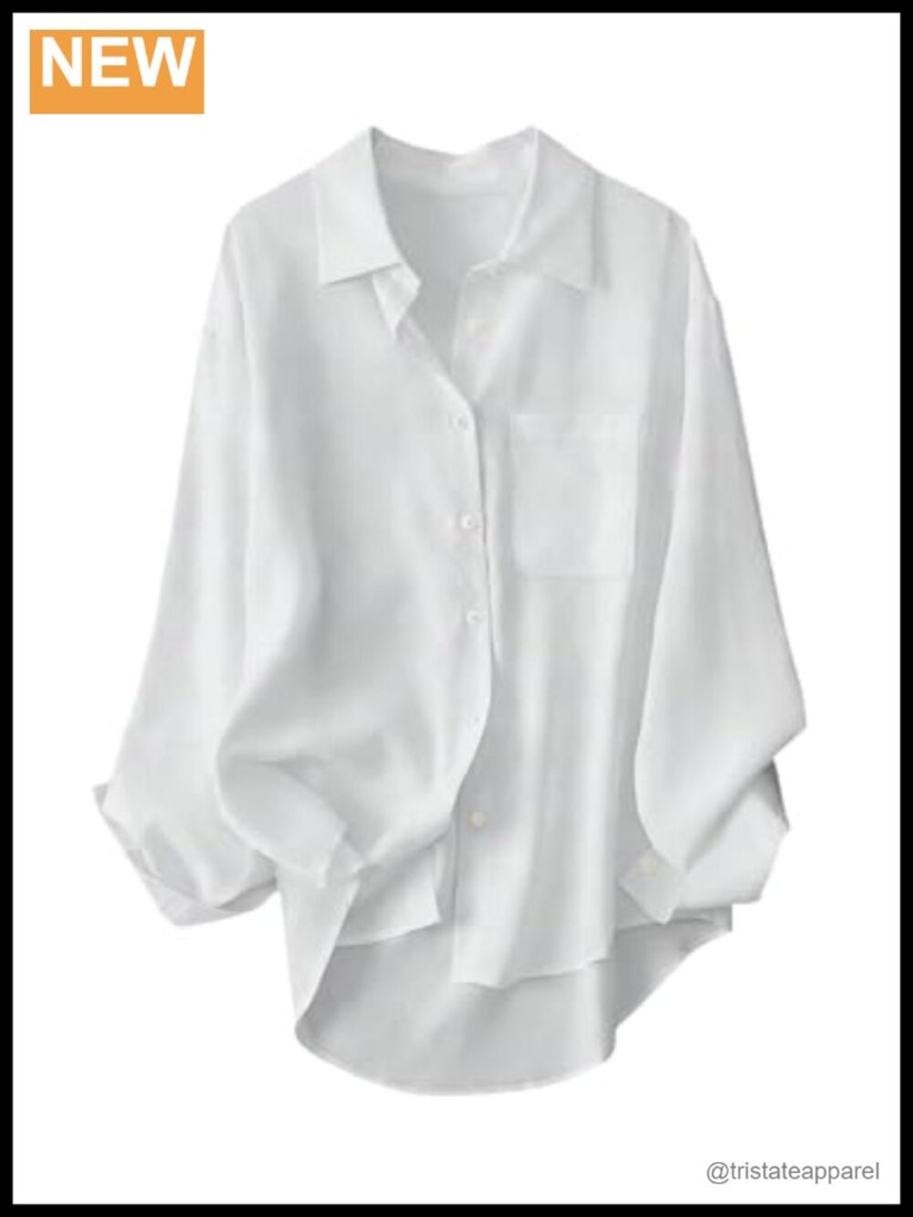 Women's Button Down Long Sleeve Blouse with Pockets